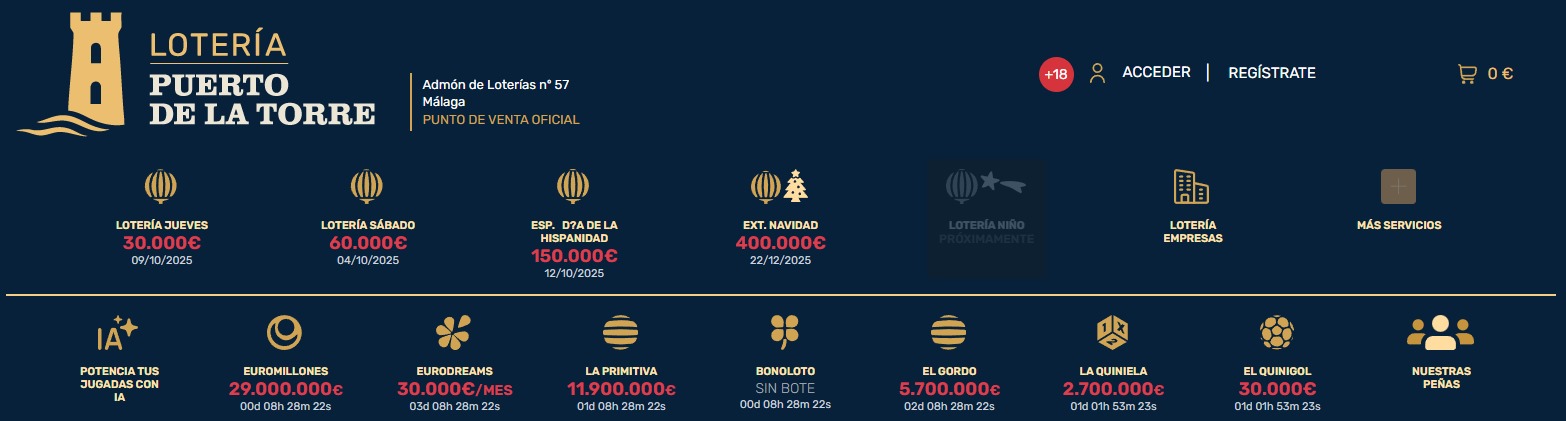 Loterias Premios Botes y Sorteos 